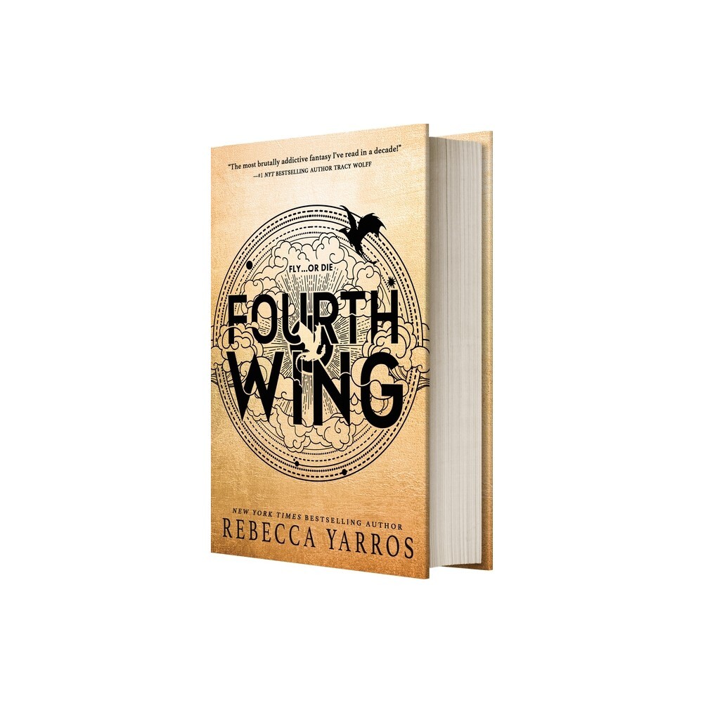 Fourth Wing by Rebecca Yarros - Hardcover Fantasy Book LIKE NEW